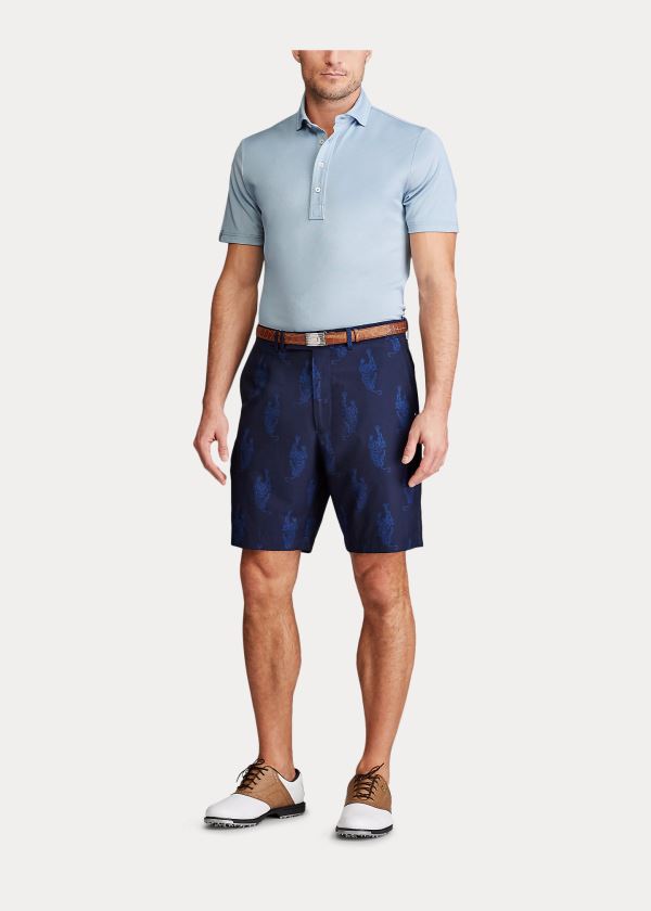 Ralph Lauren Classic Fit Tech Piqué Polo Herre Danmark (COZSD3875)